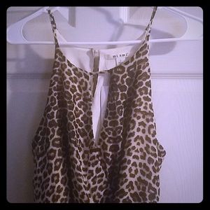 Miami Leopard Print mini dress